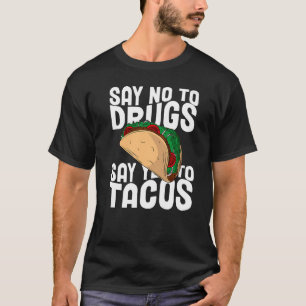 Red Ribbon Drug Awareness Say No to Dugs sagen, ja T-Shirt
