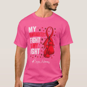 Red Ribbon Grandtochter Sepsis Bewusstsein T-Shirt