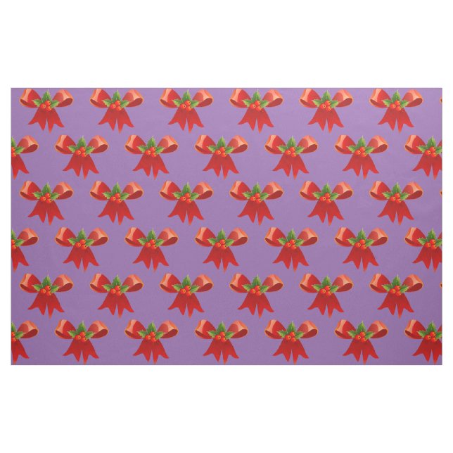 Red Ribbon Holly Thunder_Cove jede Farbe Stoff (Yard (91,4 cm))