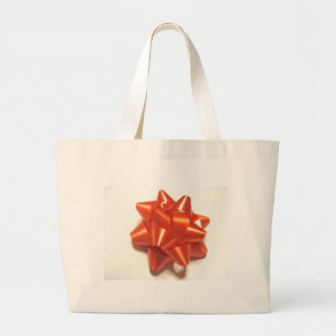 Red Ribbon Jumbo Stoffbeutel