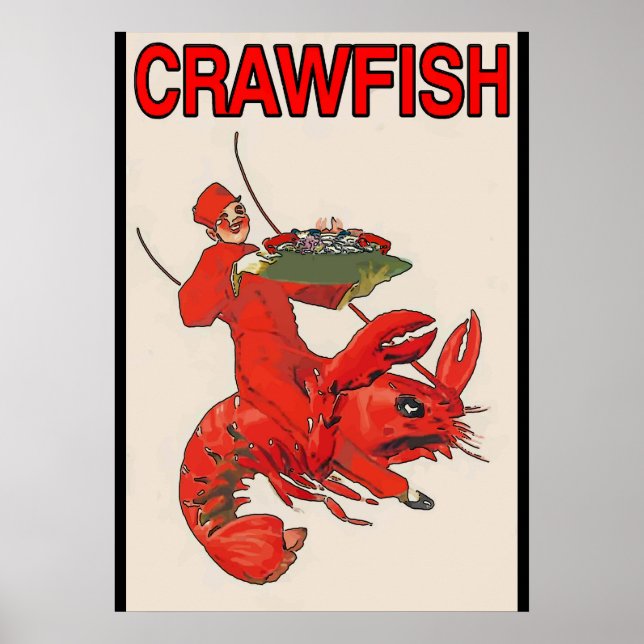 Red Rider Crawfish Poster (Vorne)