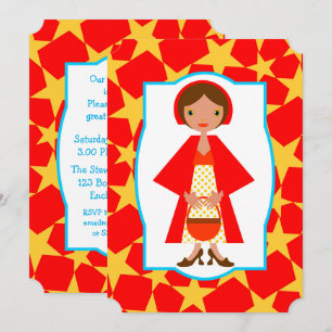 Red Riding Hood Einladung