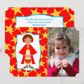 Red Riding Hood Einladung