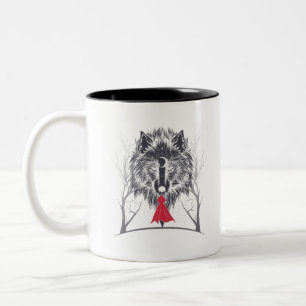 Red Riding Hood Kostüm Gif für Mädchen Zweifarbige Tasse