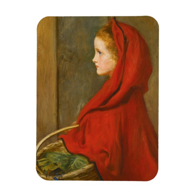 Red Riding Hood Magnet (Vertikal)