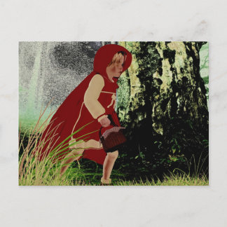 Red Riding Hood Postkarte