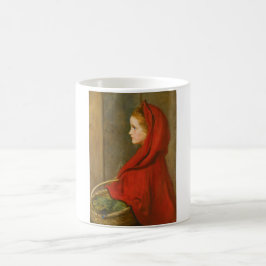 Red Riding Hood (von John Everett Millais) Kaffeetasse