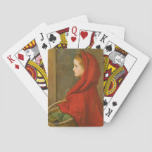 Red Riding Hood (von John Everett Millais)