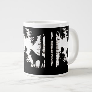 Red Riding Hood Wolf Woods Jumbo-Tasse