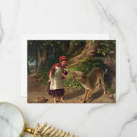Red Ridinghood and the wolf von William Beard