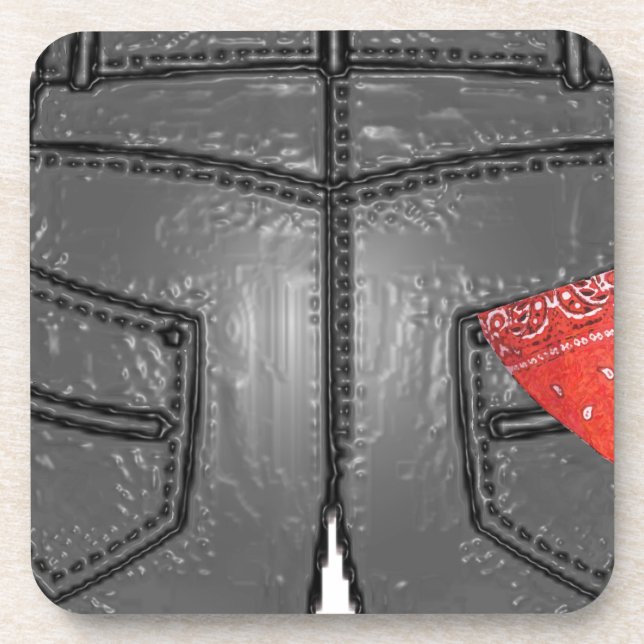 Red Right Hanky Untersetzer (Vorderseite)