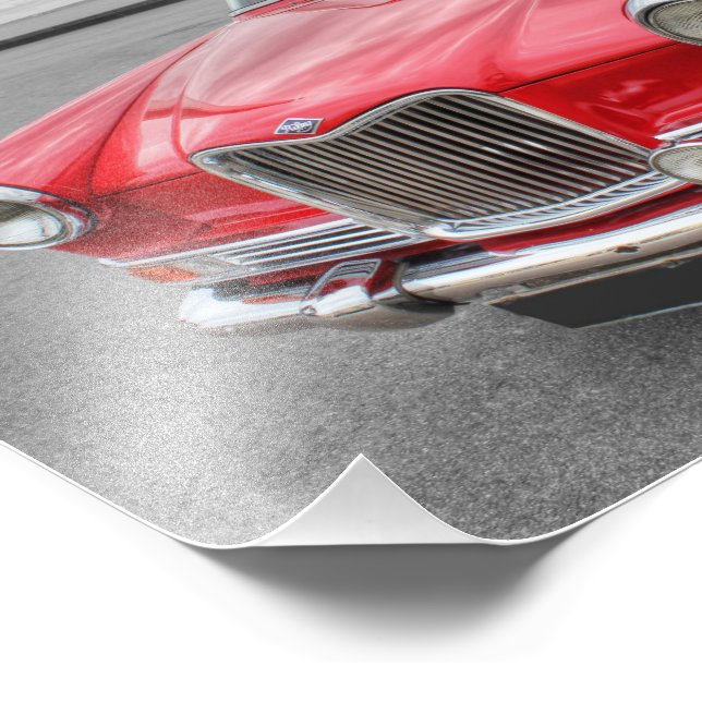 Red Riley Print Fotodruck (Ecke)