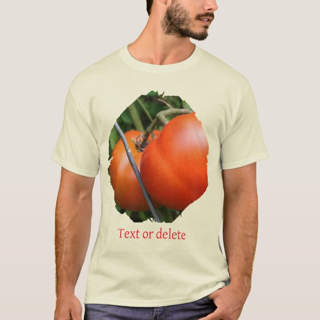Red Ripe Tomatoes Gardeners Nature T-Shirt (Vorderseite)