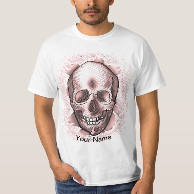 Red Ripper Skull T - Shirt (Vorderseite)