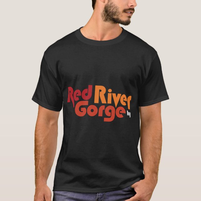 Red River Gorge Kentucky T-Shirt (Vorderseite)