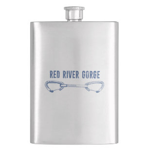 Red River Gorge Kletter-Quickdraw Flachmann