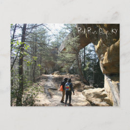 Red River Gorge, KY - Skybridge Postkarte