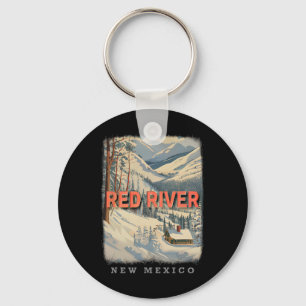 Red River New Mexico Nm Skiing Extravaganza Sd778 Schlüsselanhänger