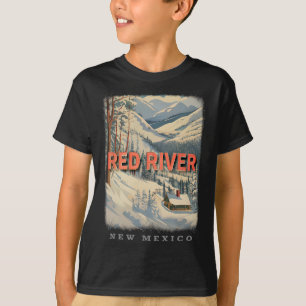 Red River New Mexico Nm Skiing Extravaganza Sd778 T-Shirt