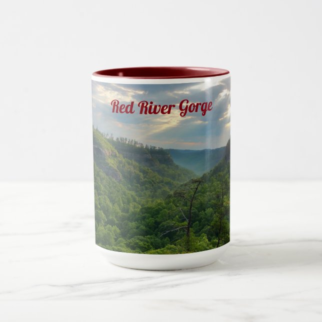 Red River Schlucht-Kaffee Tasse (Zentrum)