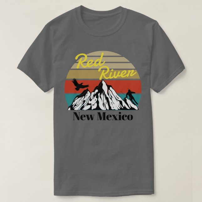 Red River Ski New Mexico T-Shirt (Design vorne)
