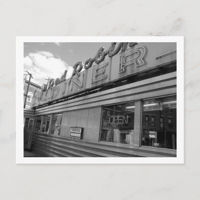 Red Robin Diner Postkarte (Vorderseite)