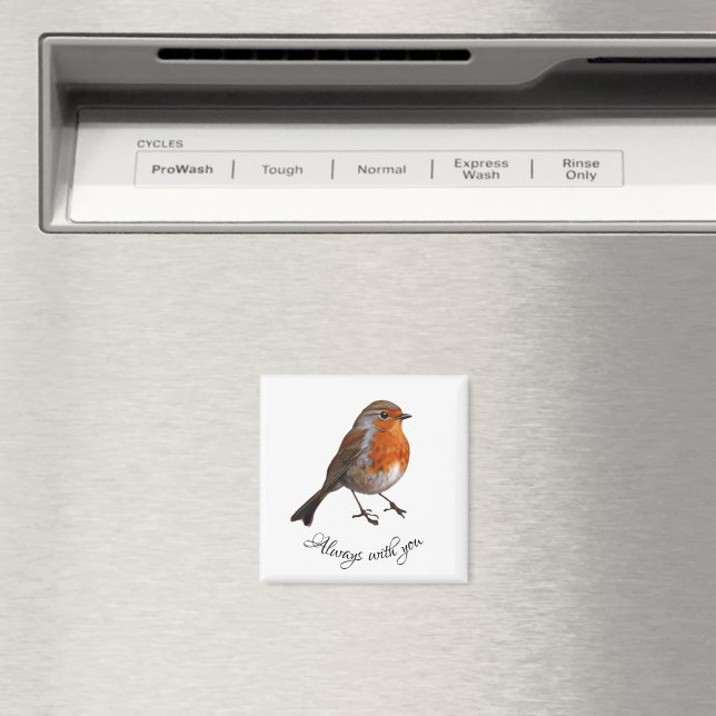 Red Robin Magnet (In Situ (Geschirrspüler))