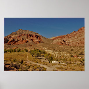 Red Rock Canyon Las Vegas Nevada Poster
