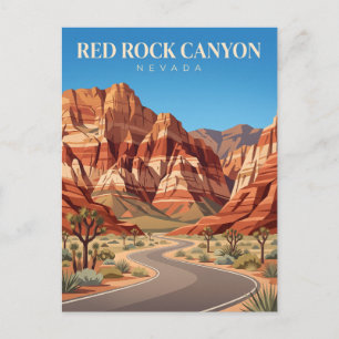 Red Rock Canyon Nevada Postkarte