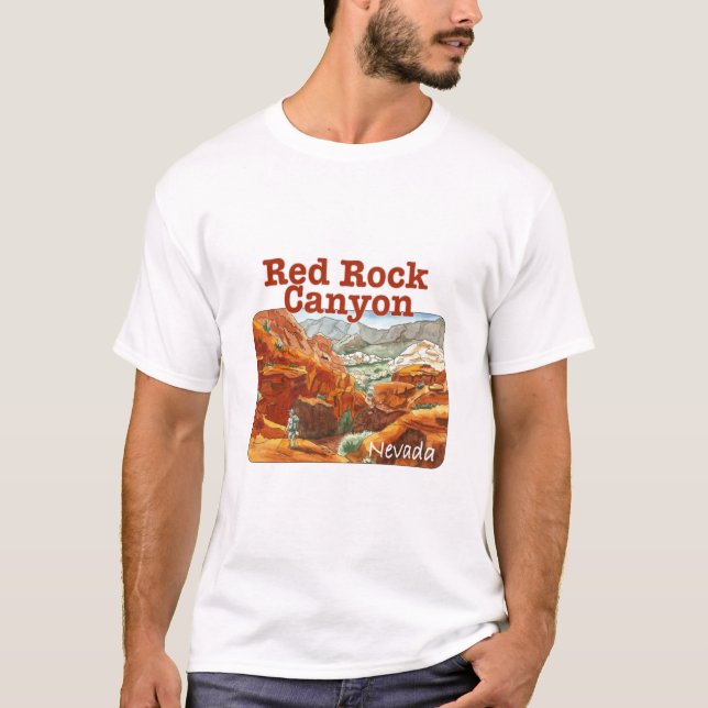 Red Rock Canyon, Nevada T-Shirt (Vorderseite)