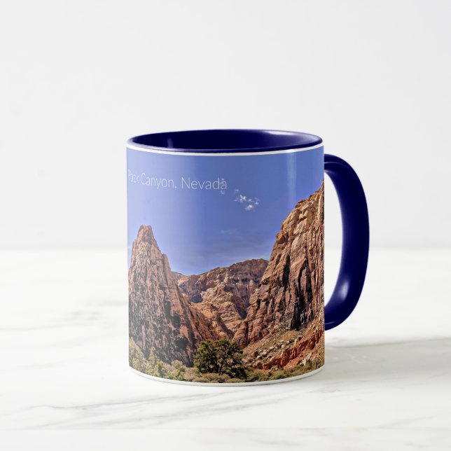 Red Rock Canyon, Nevada Tasse (VorderseiteRechts)