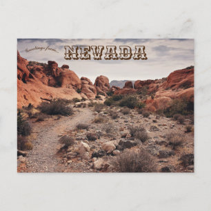 Red Rock Canyon Nevada Vereinigte Staaten Postkarte