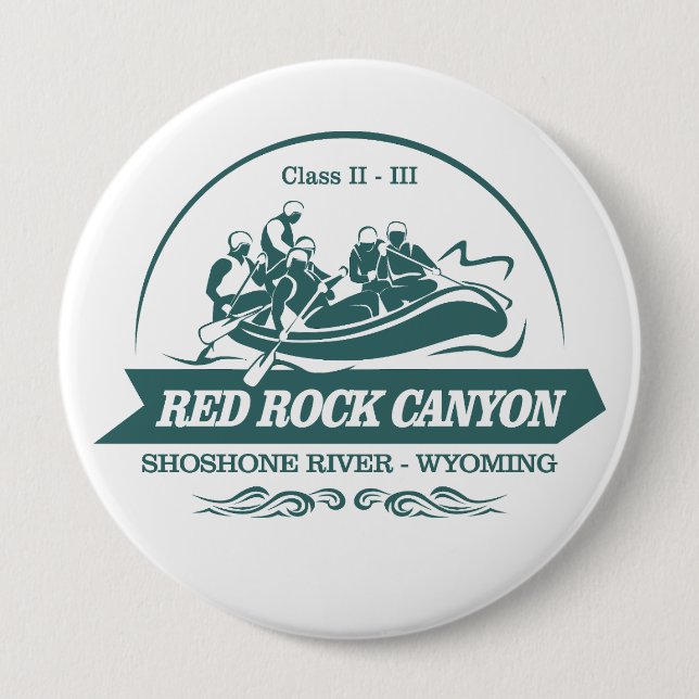 Red Rock Canyon (Rafting 2) Button (Vorderseite)