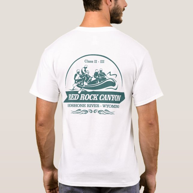 Red Rock Canyon (Rafting 2) T-Shirt (Rückseite)