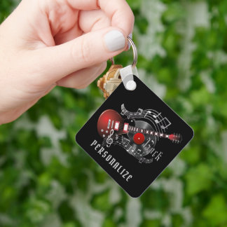 Red Rock Guitar Schlüsselanhänger