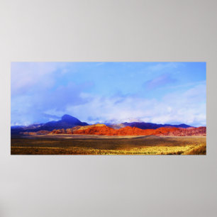 Red Rock Print Poster