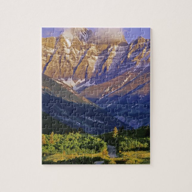 Red Rock Road, Nationalpark der Waterton-Seen Puzzle (Vertikal)