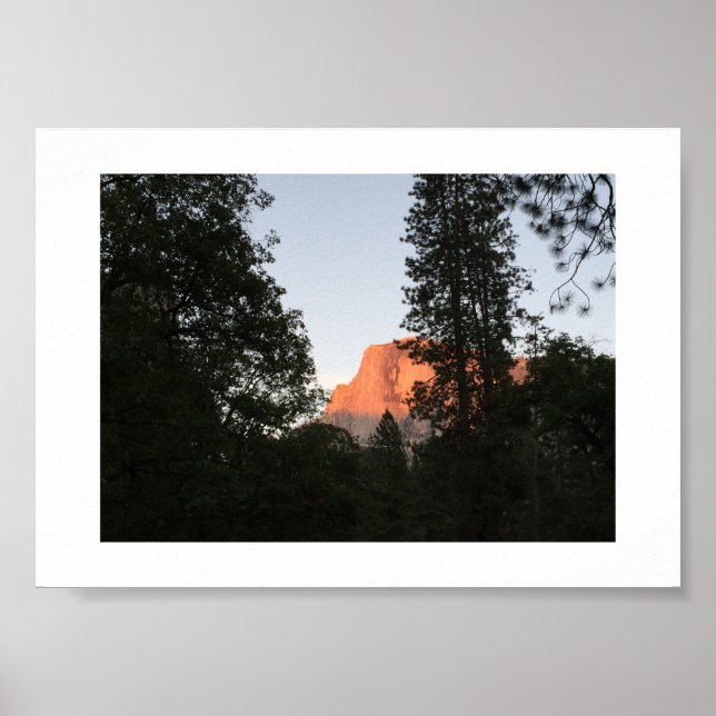Red Rock Yosemite Valley Poster (Vorne)
