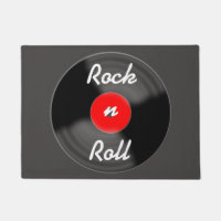 Red Rock'n'Roll Record Doormat