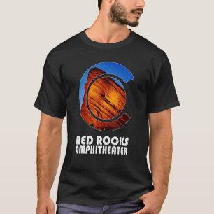 Red Rocks Amphitheater Morrison Colorado Konzerte T-Shirt