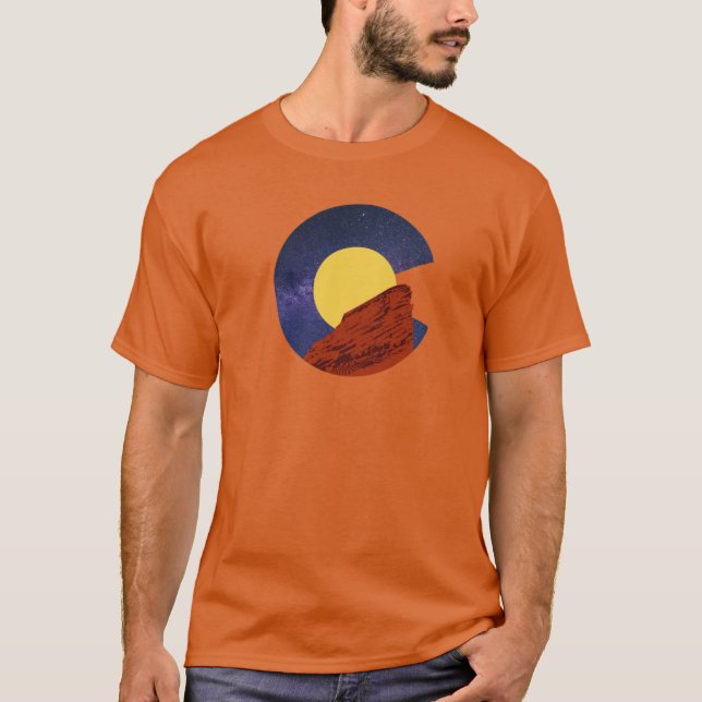 Red Rocks Amphitheater Morrison T-Shirt (Vorderseite)