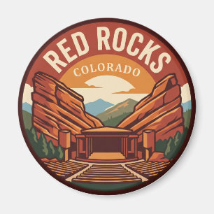 Red Rocks Amphitheatre Colorado Magnet