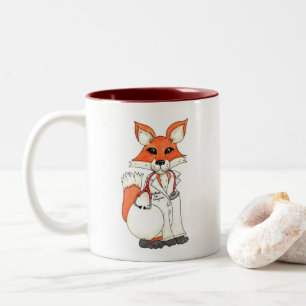 Red Rocks Fox Tasse