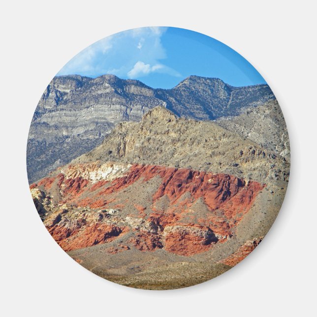 Red Rocks Nevada Magnet (Vorne)