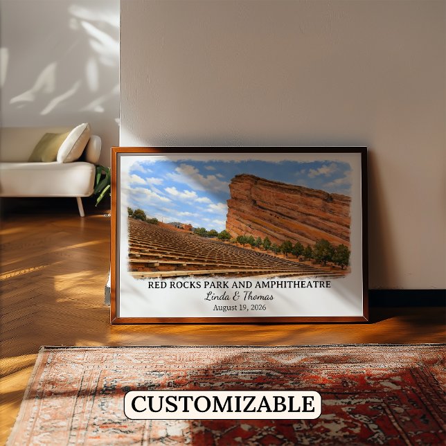 Red Rocks Park und Amphitheater Colorado Poster (Von Creator hochgeladen)