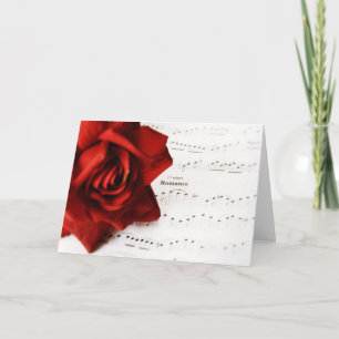 Red Romance Card Feiertagskarte