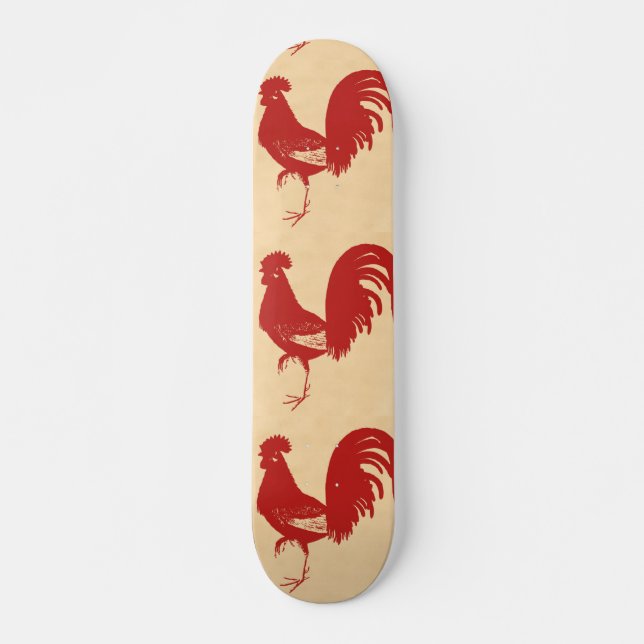 Red Rooster Skateboard (Vorne)