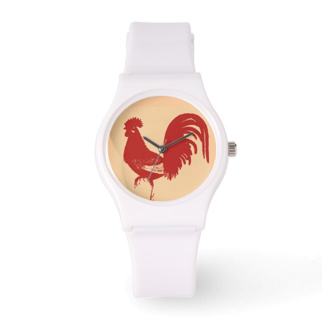 Red Rooster Watch Armbanduhr (Vorderseite)