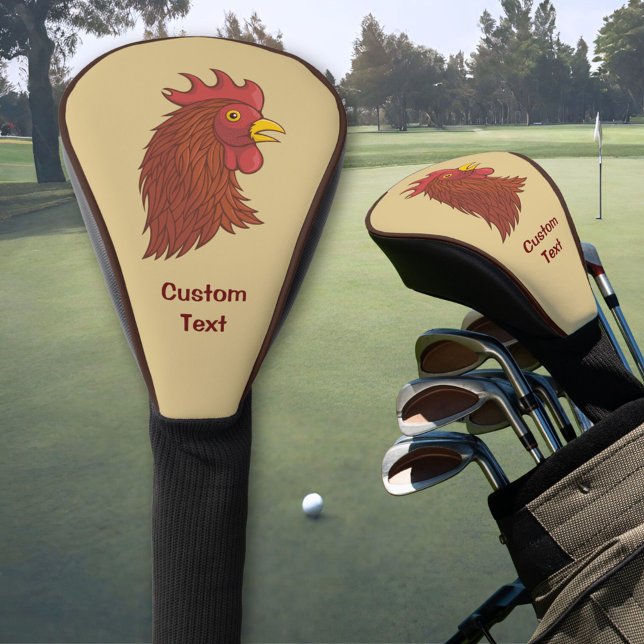 Red Rooster's Head Golf Headcover (Von Creator hochgeladen)