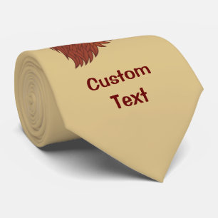 Red Rooster's Head Krawatte